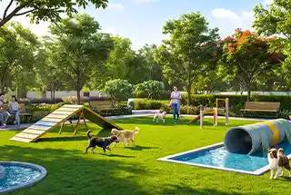 Pet Park at Srijan Orizon